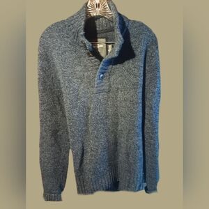 H&M Men's Charcoal Turtleneck Sweater